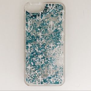 iPhone 6 Liquid Anchor Glitter Case